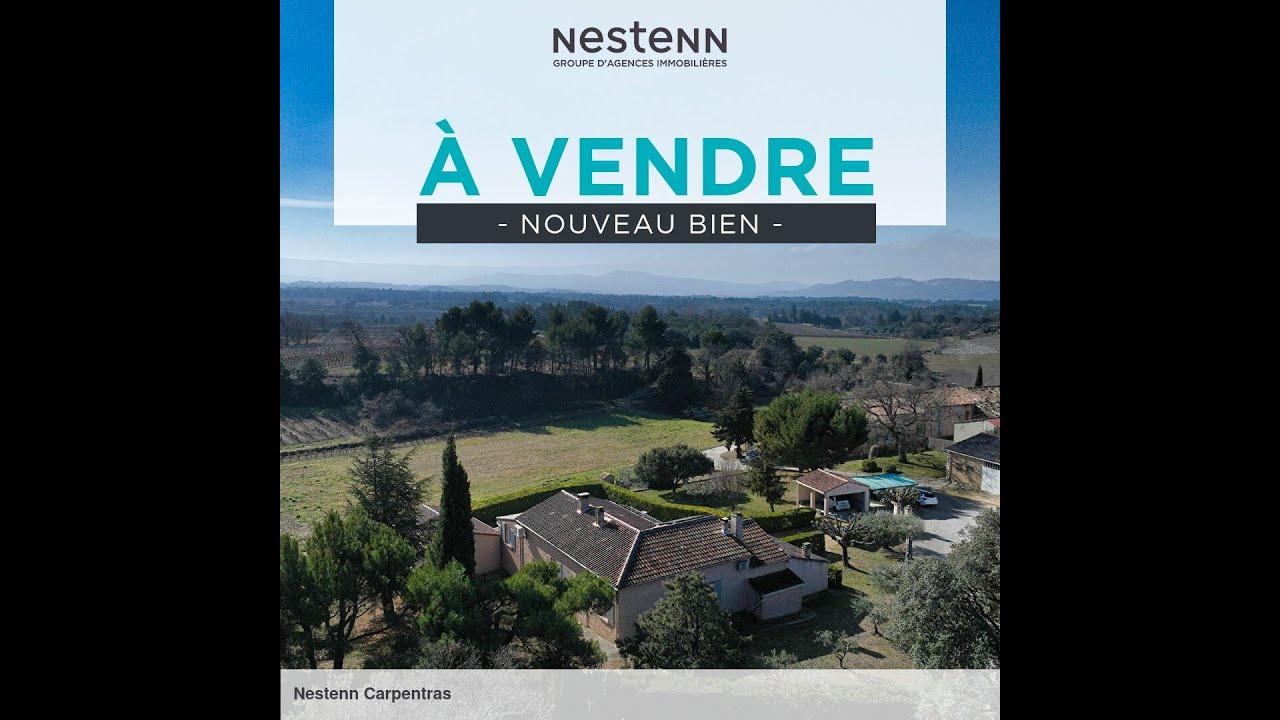 Hameau  de 5 habitations sur 7 hectares à BEDOIN