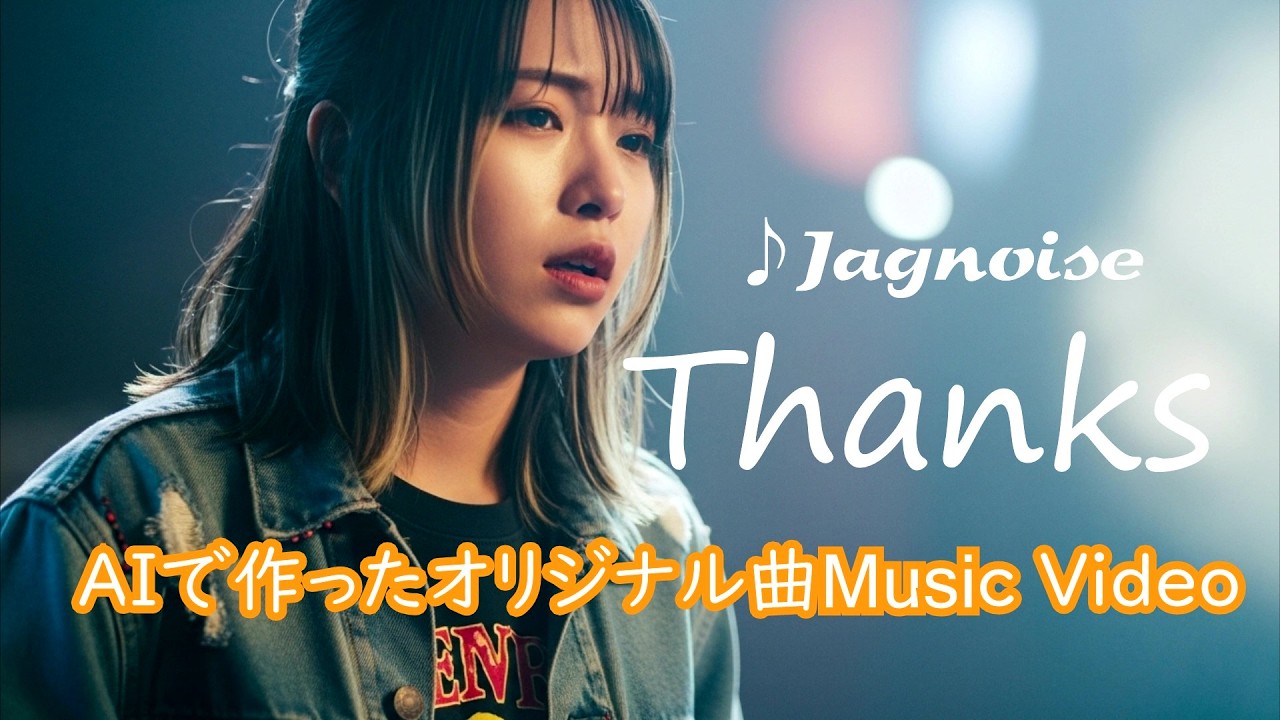 【オリジナル曲MV】Thanks【AI作成編・その８】