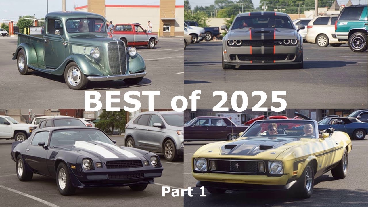 Best of Saturday Night Cruise 2025 - Classic Cars, Hot Rods & Legendary Builds!  - Part 1
