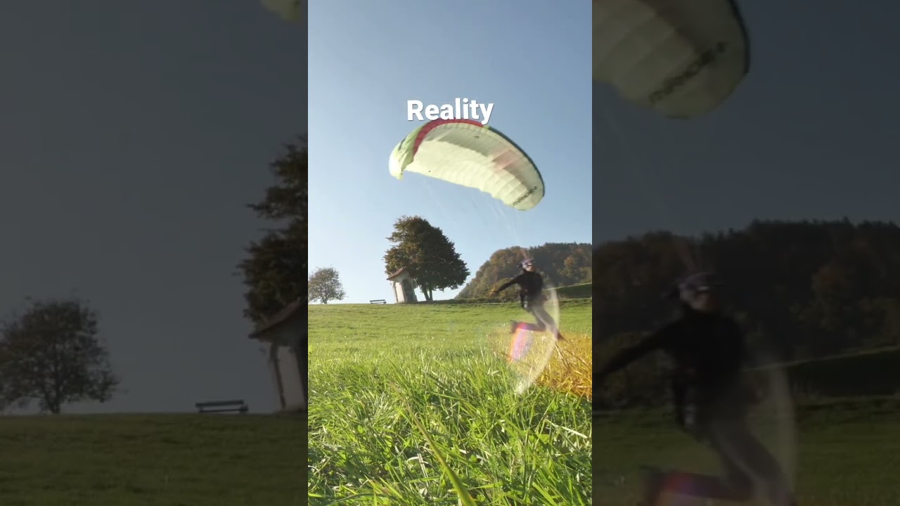 Extreme Speedflying EXPECTATIONS VS REALITY 👀 #shorts