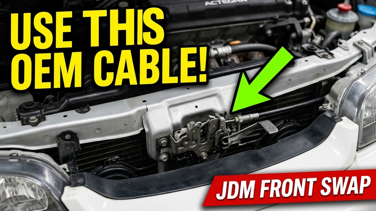 Which OEM Hood Latch Cable for JDM Integra Conversion from USDM