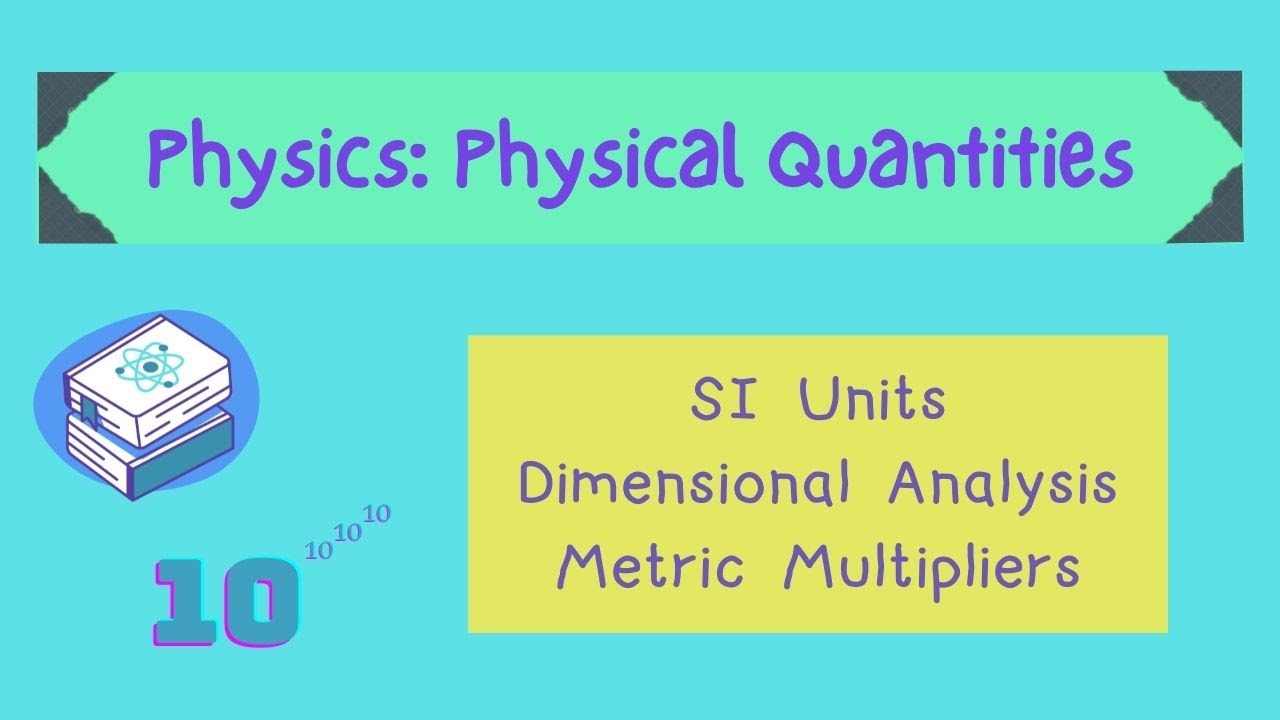 Physical Quantities: SI Fundamental and Derived Units