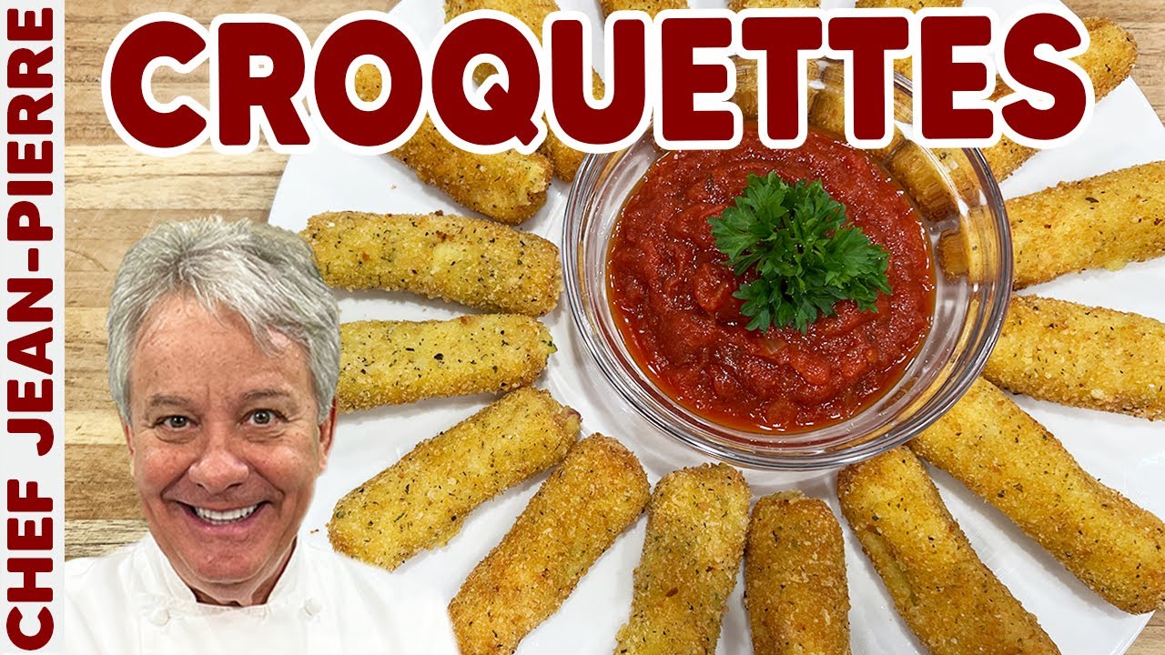 Easy and Crispy Potato Croquettes | Chef Jean-Pierre