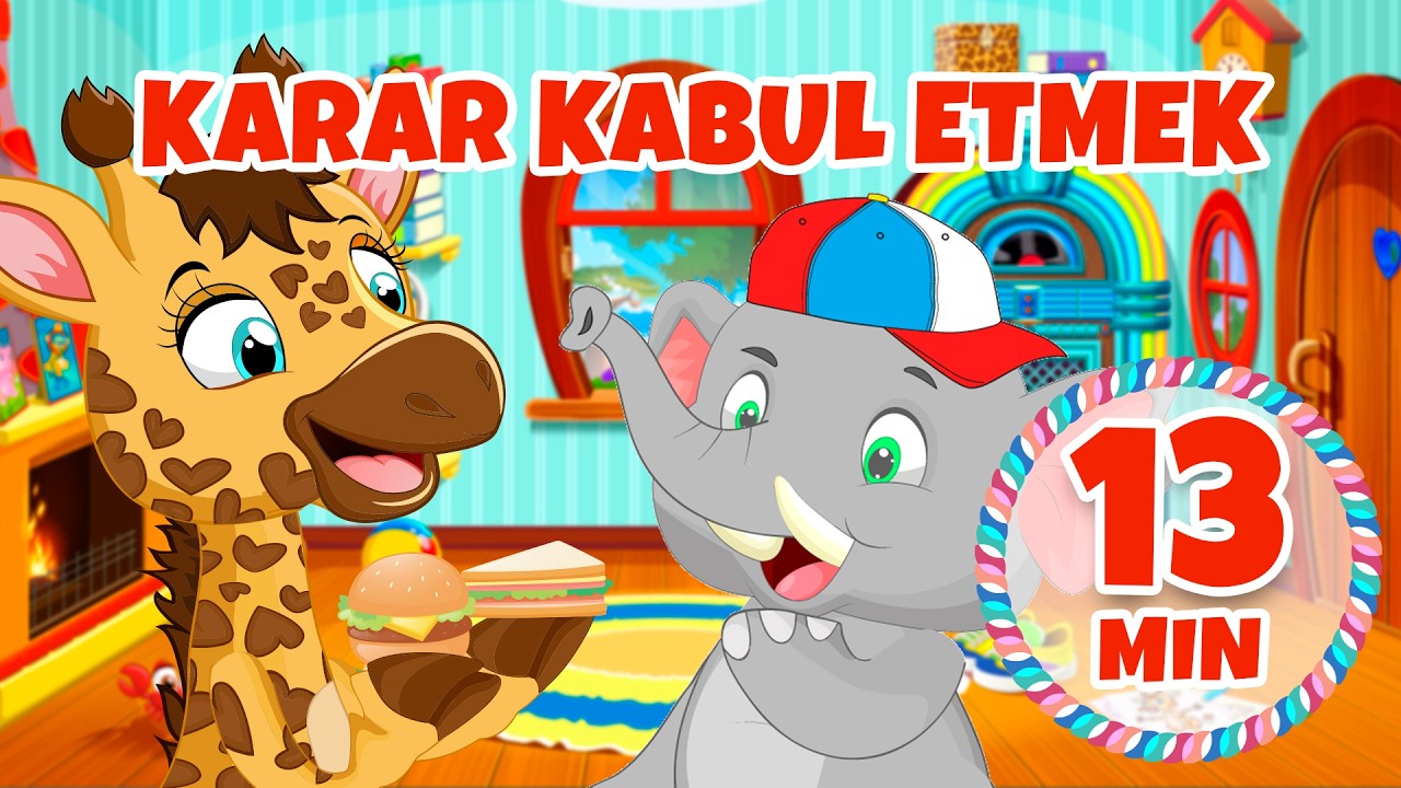 Karar kabul etmek - 13 min Giramille | Çagalar üçin goşgular we çagalar üçin aýdymlar