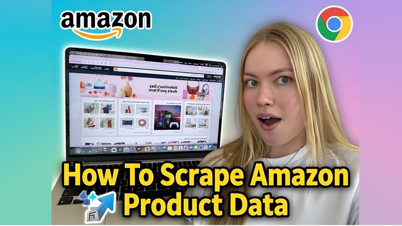 Как получить данные о товарах Amazon (ОЧЕНЬ ПРОСТО)