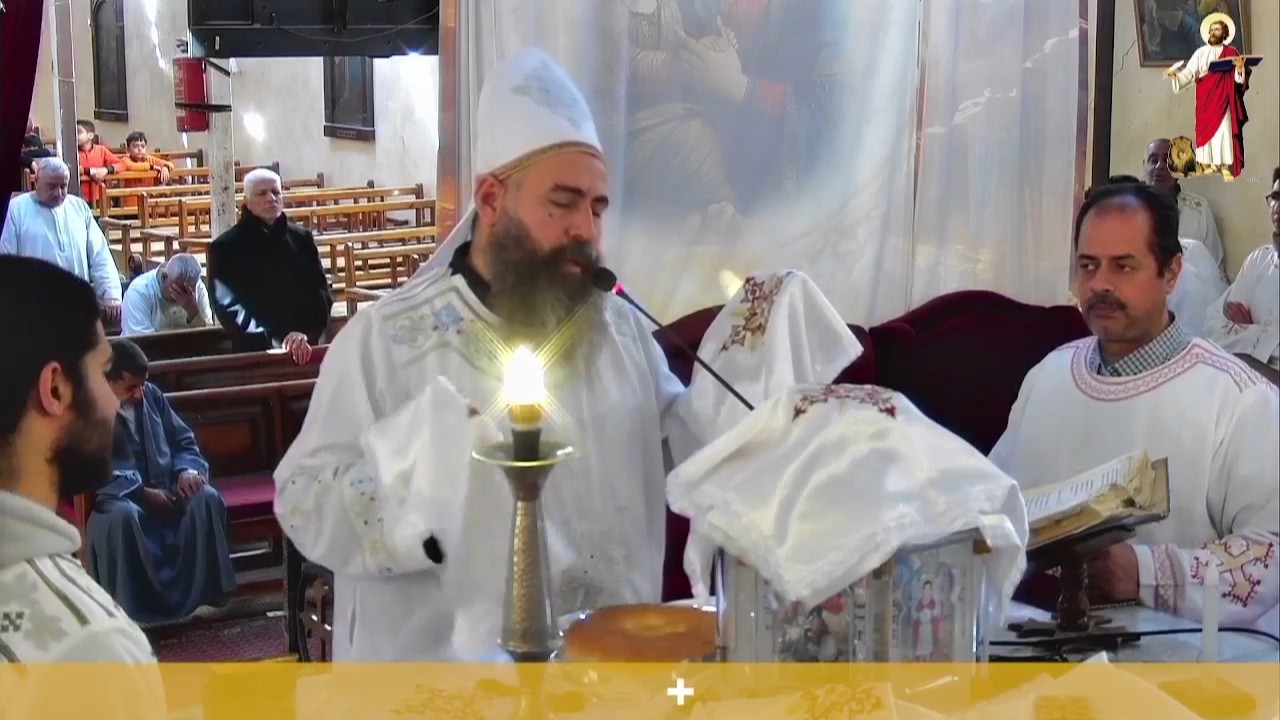 قداس الصوم المقدس من كنيسة الملاك ميخائيل والاباء الرسل - قلوصنا - المنيا