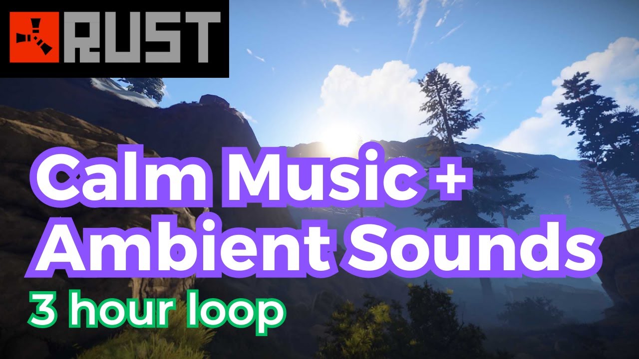 Ambient Rust Music extended loop (3 hours) | Rust OST, bgm chill music, study music, sleep pvp