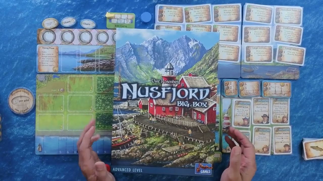 Nusfjord (Big Box) - Two Solo Playthroughs