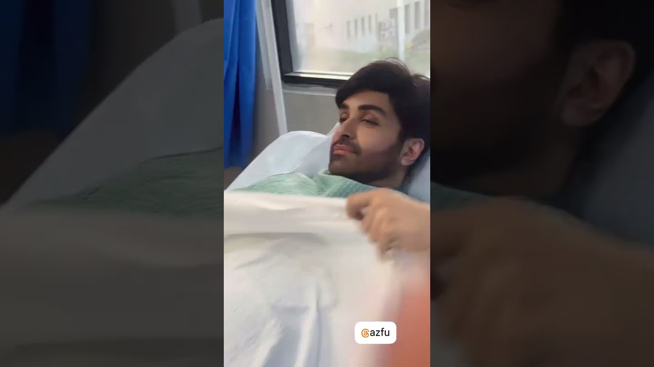 Actor Azfar Rehman admitted in hospital video shared by Alizeh Shah