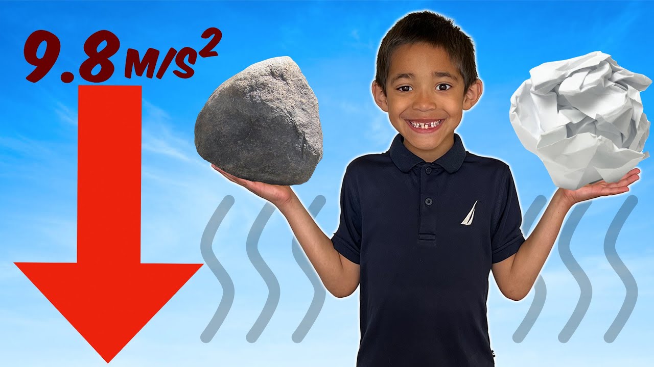 Do Heavier Objects Fall Faster? Easy Gravity Experiment!