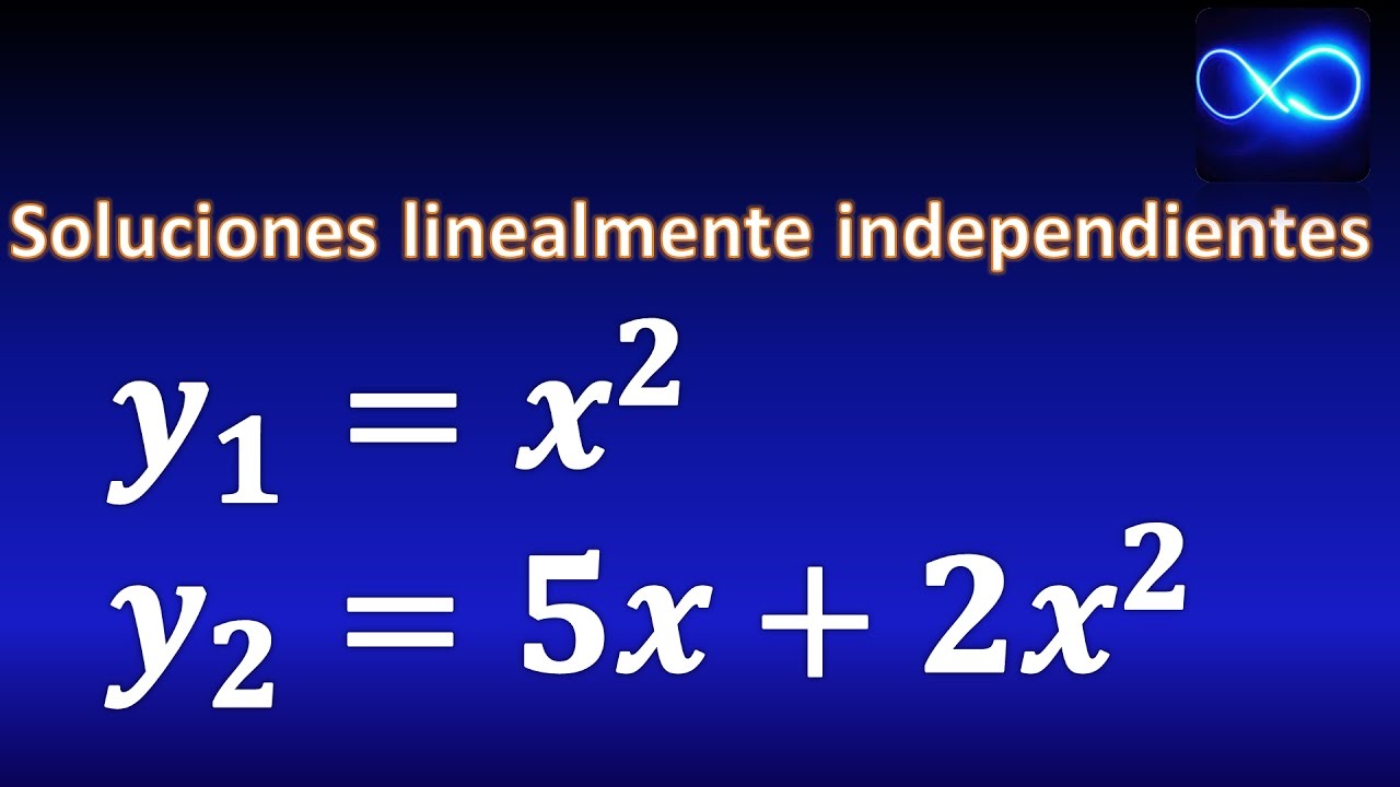 79. Funciones linealmente independientes &iquest;qu&eacute; son? CON EJEMPLOS