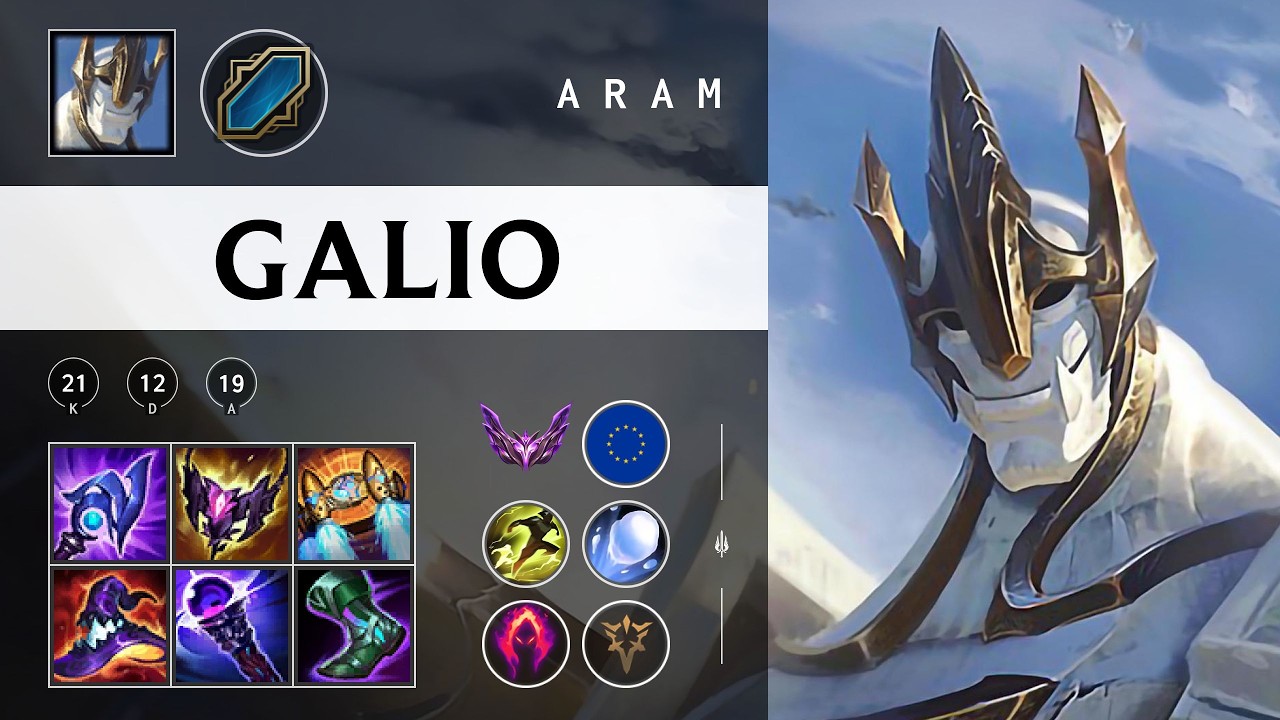 Galio ARAM - EUW Master Patch 26.05