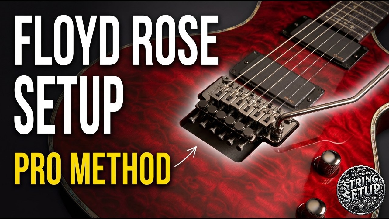 Tremolo Floyd Rose bridge setup e manutenzione su Schecter Diamond Series