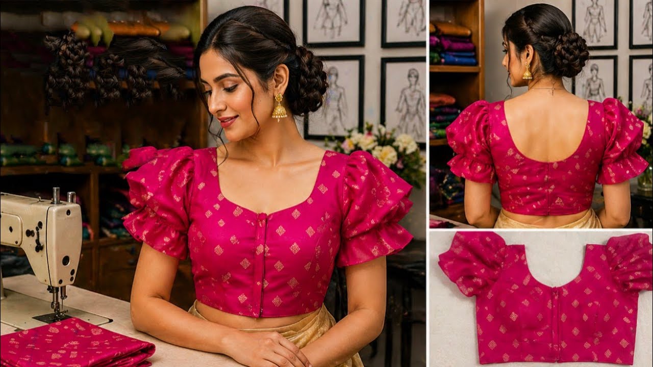 Blouse ke ful cutting aur stitching kaise karte hain  