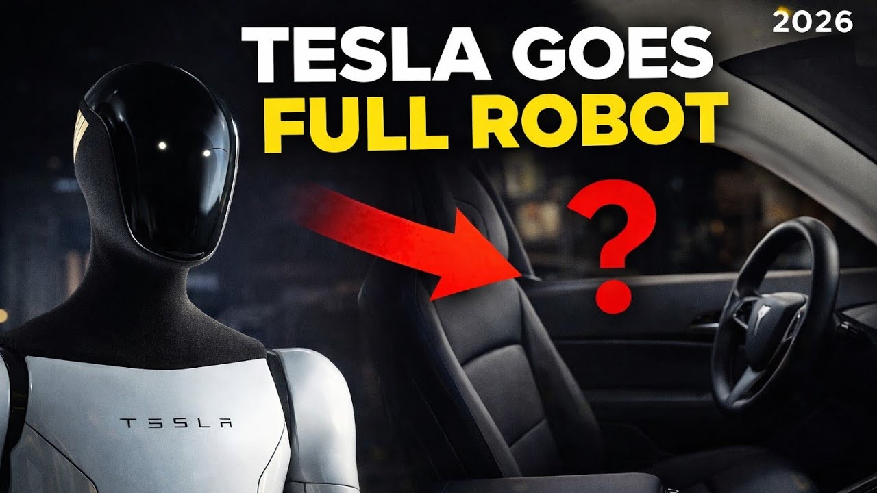 TESLA GOES FULL ROBOTS MOVES FROM HUMAN DRIVERS TECH UPDATE #tesla #robots #tech #human #cars #drive