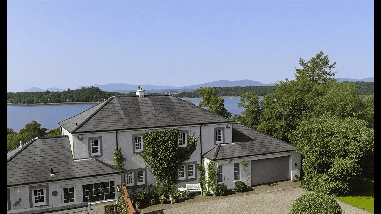 Stunning Drone Flyover: Ardveich Estate – Luxury Loch Creran Escapes in Argyll Scotland