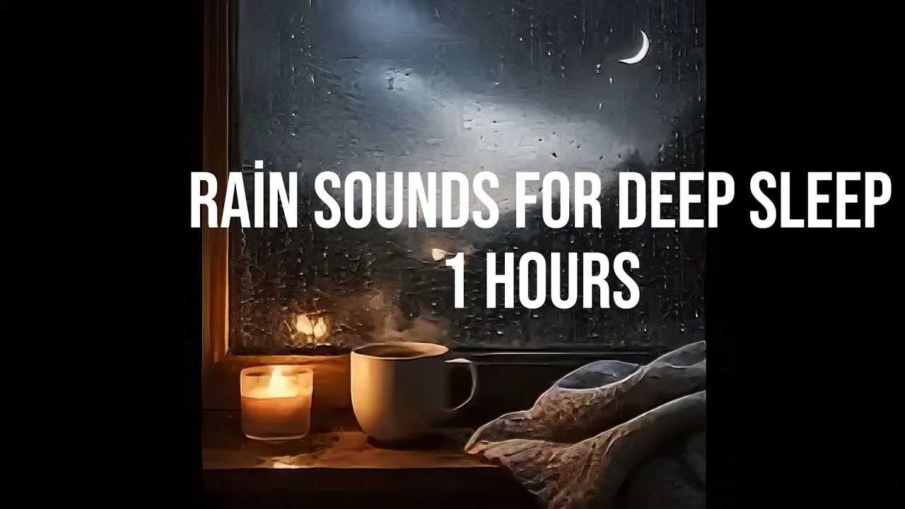 Rain Sounds for Deep Sleep 🌧️ | Relaxing, Stress Relief, Natural Ambience | Derin uyku yağmur sesi