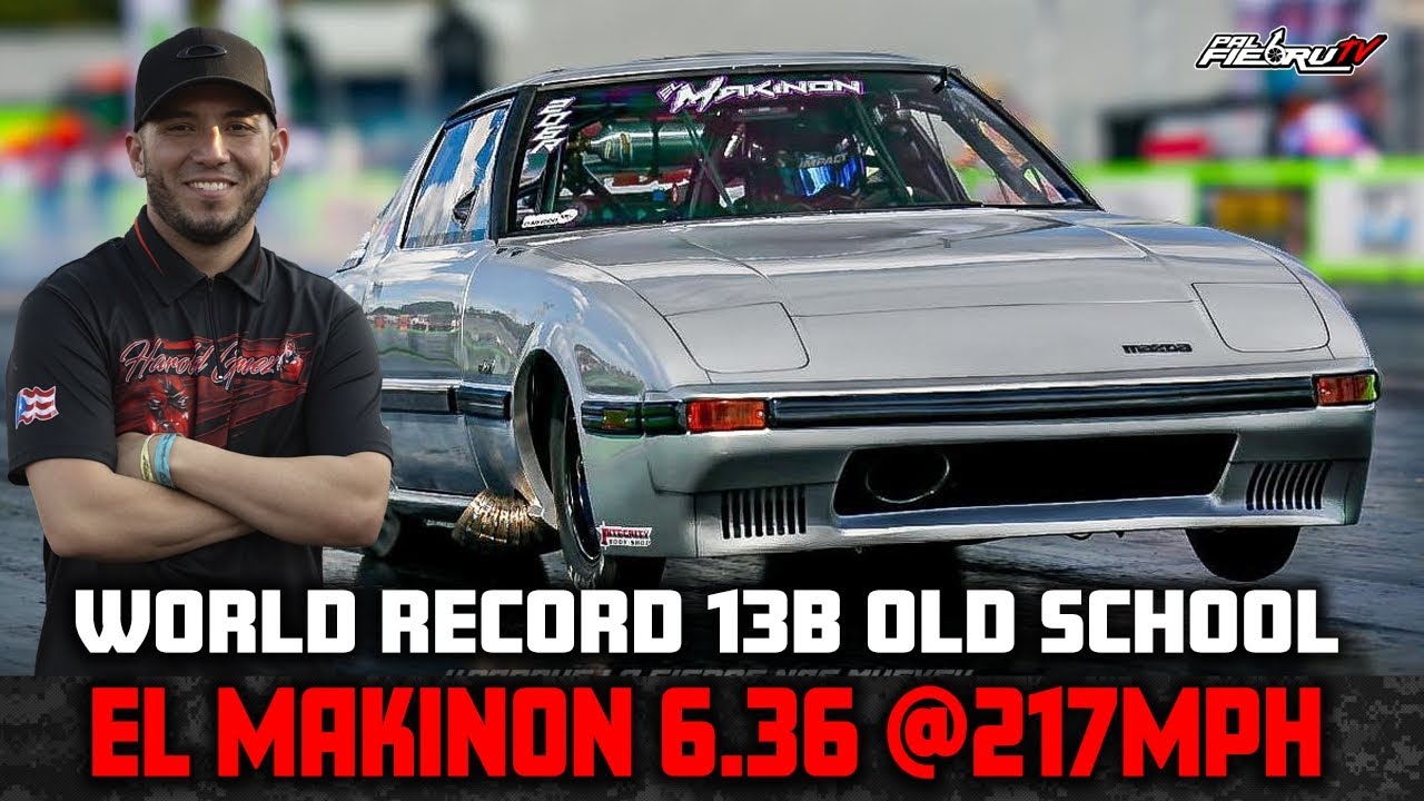New Record Old School El Makinon 6.36 @217mph - Betun Performance & Jomar Gomez en los controles!!