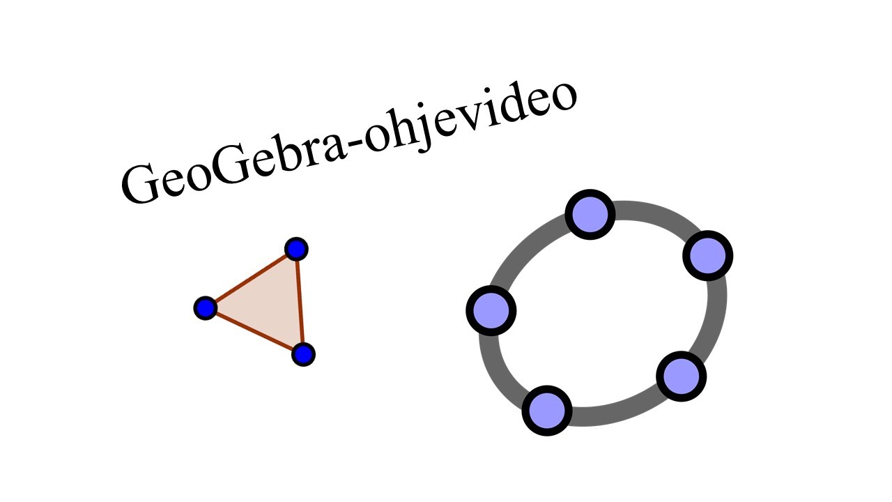 Vektorit GeoGebralla - Syksyn 2020 pitkän matematiikan YO-tehtävä
