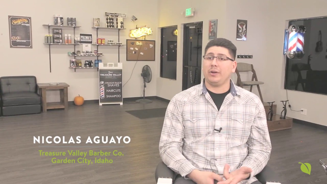 Barber Shop Signs with Treasure Valley Barber Company