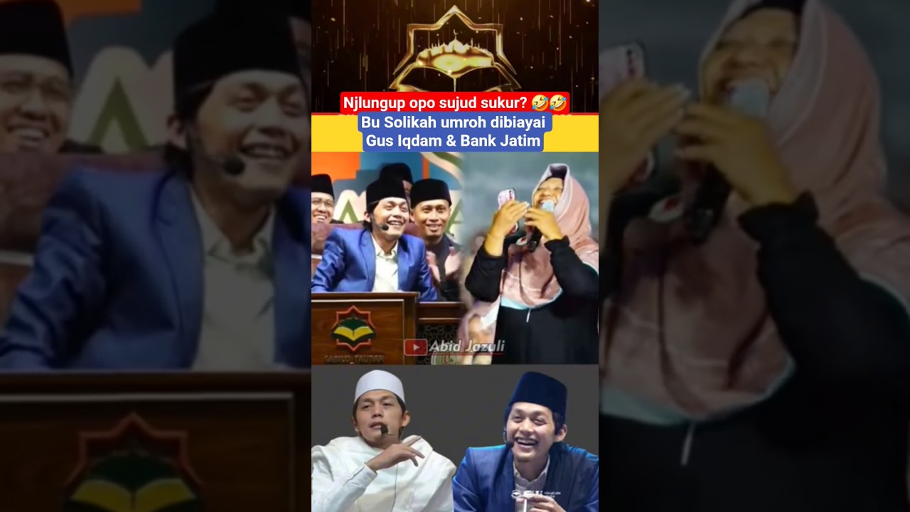 Bu Solikah dapat Umroh dibiayai Gus Iqdam & Bank Jatim #pengajiangusiqdam #gusiqdam #stnyel