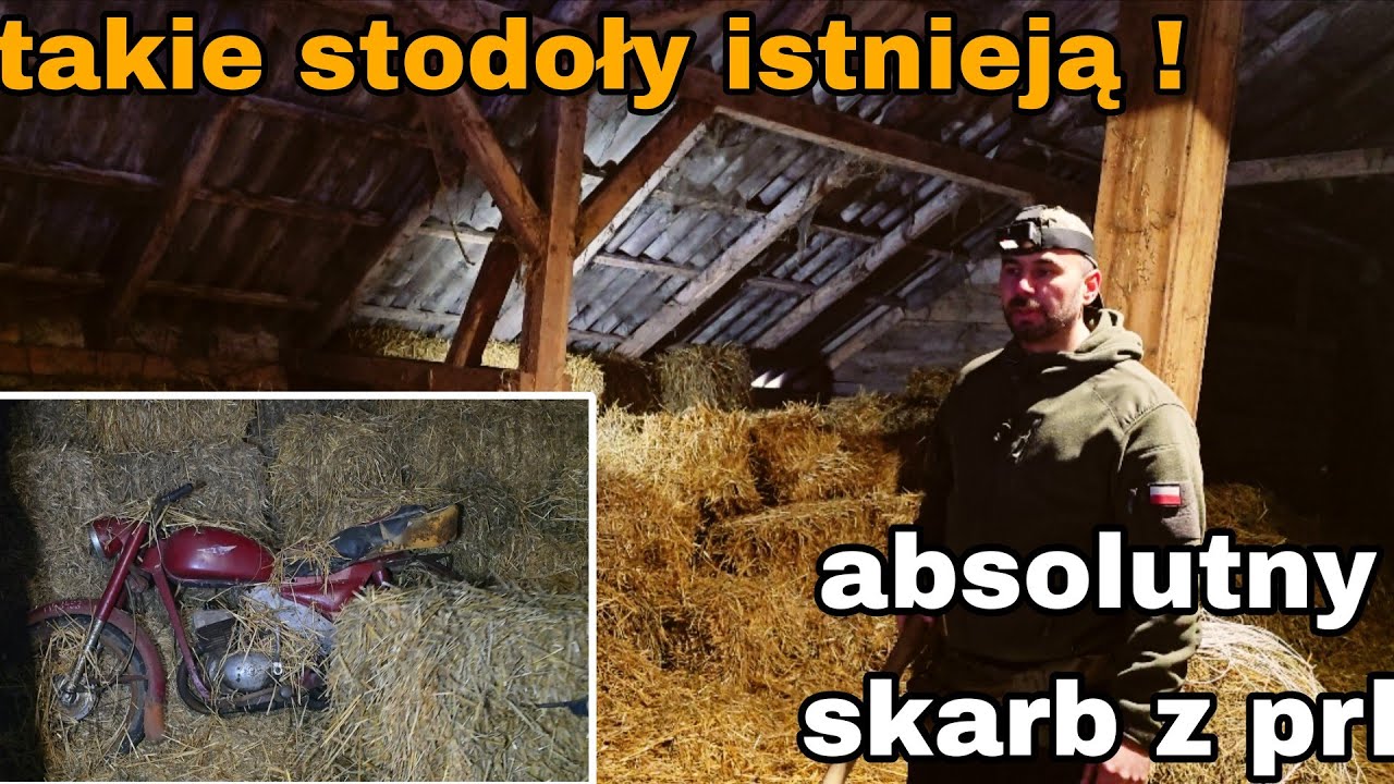Wydobyłem niezwykły skarb ze zwyczajnej stodoły. Namacalna Historia z PRL