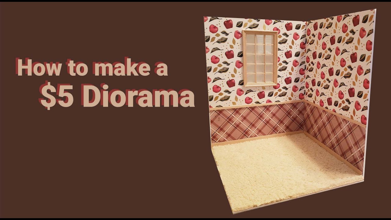 How to Make a $5 Diorama for a Doll
