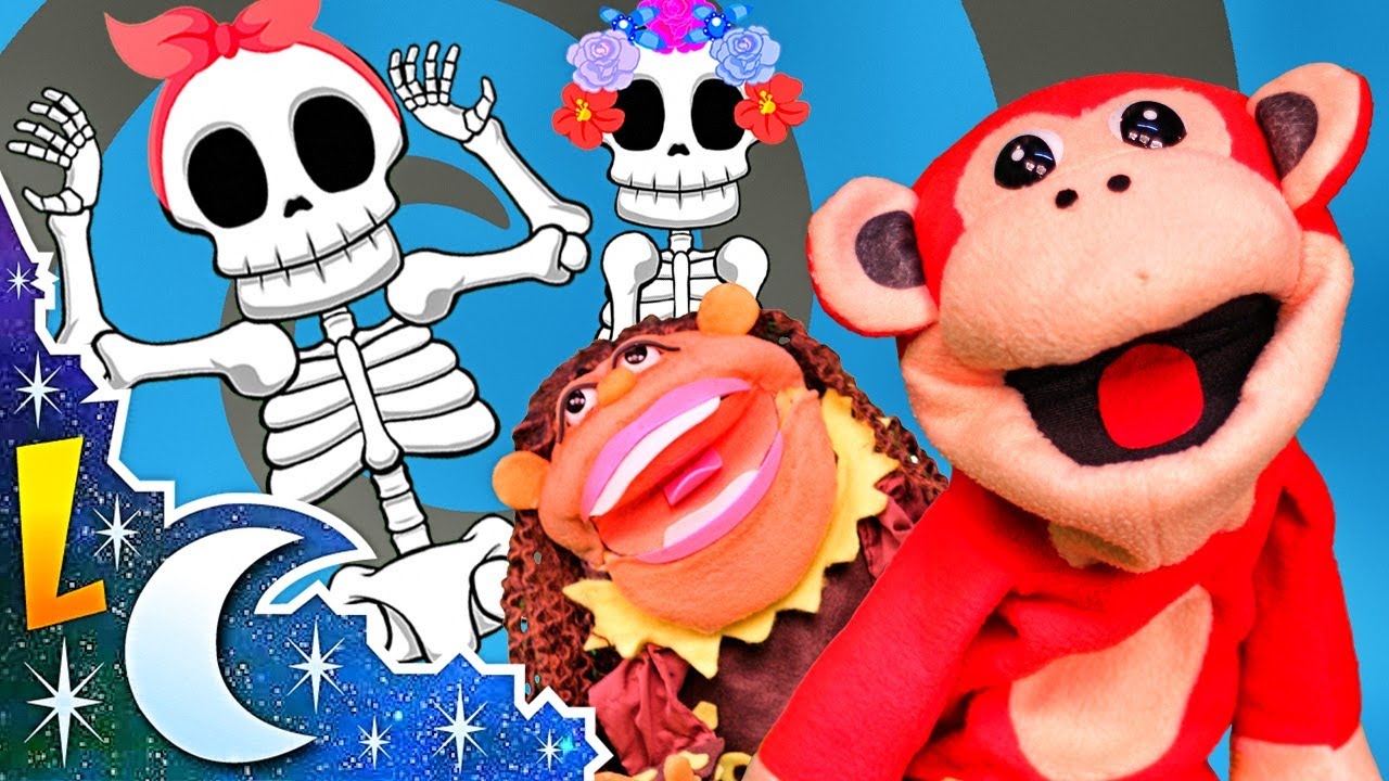 Las Calaveras Salen de Su Tumba Chumbala Cachumbala - Canción infantil con El Mono Sílabo