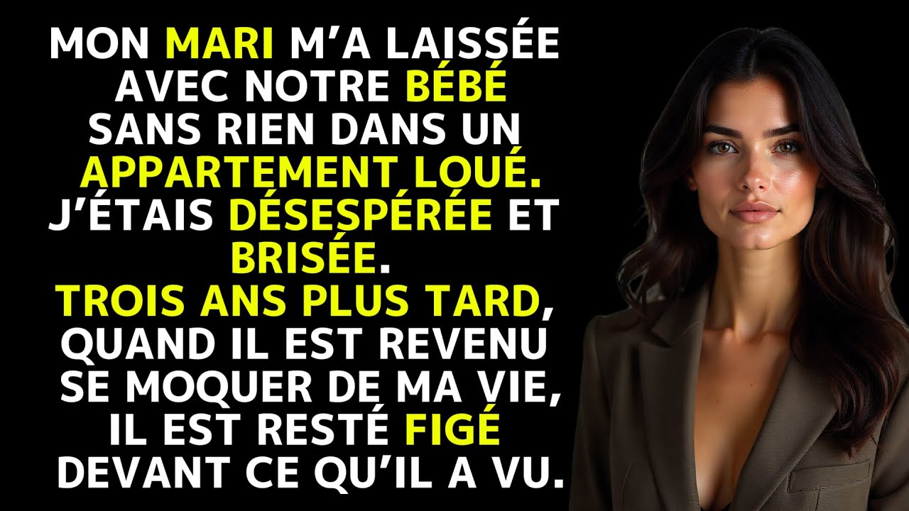 Mon mari m’a laissée avec notre bébé – trois ans plus tard, il a tout regretté