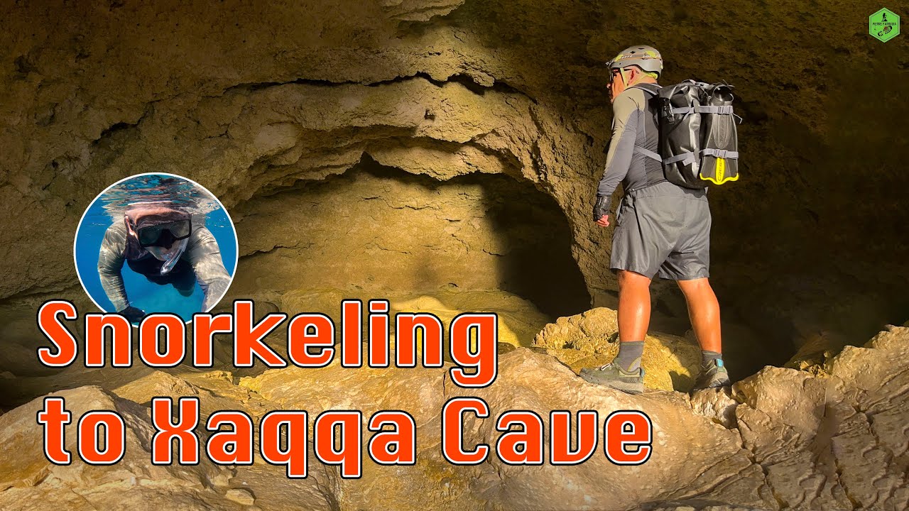 Snorkeling to Xaqqa Cave