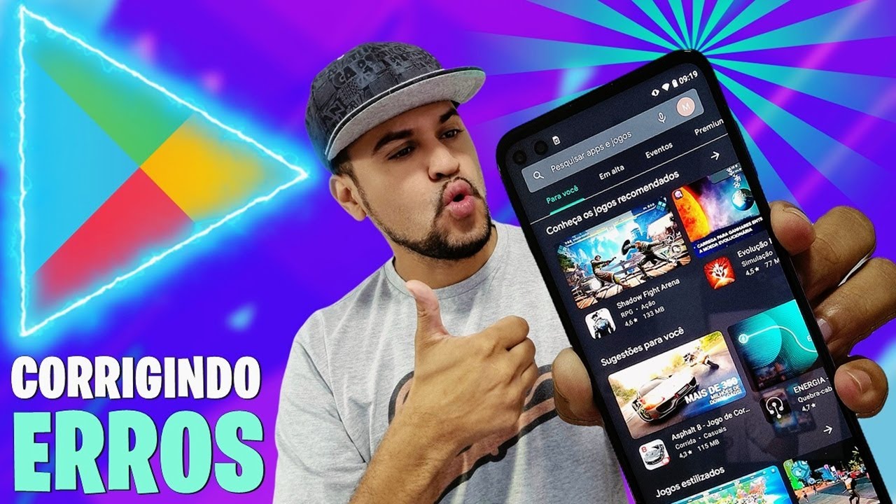 Como CORRIGIR Qualquer ERRO na GOOGLE PLAY STORE