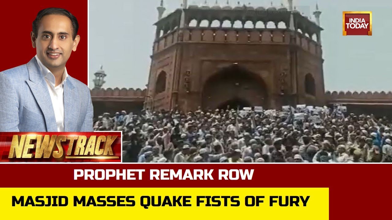 Newstrack With Rahul Kanwal Live: Protests Against Nupur Sharma| Fury Of Faith Or Organised Outrage?