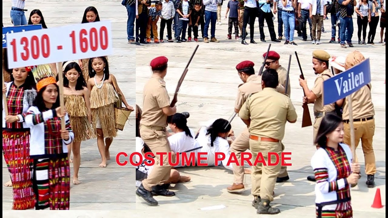 CHAPCHAR KUT 2018 COSTUME PARADE ROPUI !!!! Part - 1