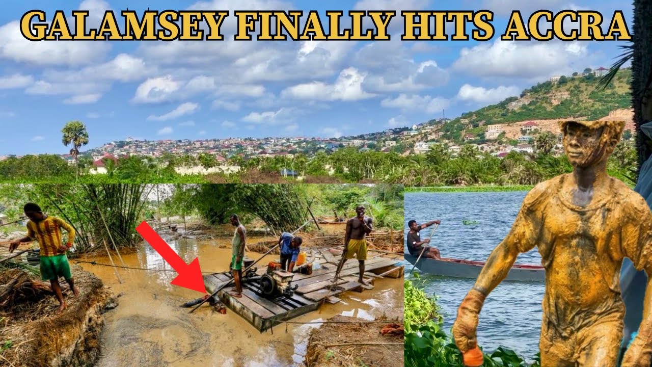 Galamsey Menace : Accra’s LARGEST Drinking Water now AFFECTED ?
