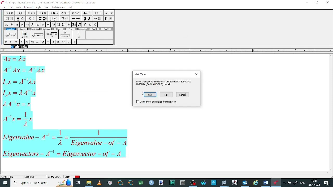Eigenvalues Eigenvectors Part 4