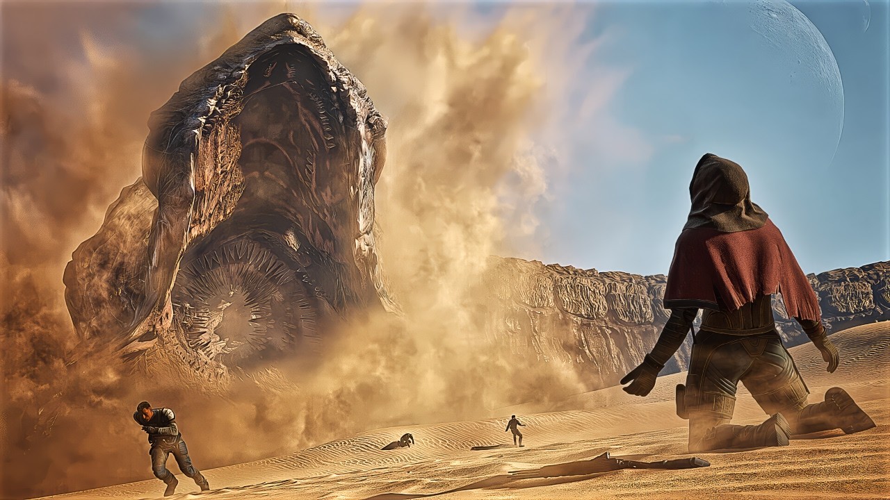 [🔴LIVE ] Man Eating Sandworms and Devastation - Dune Awakening