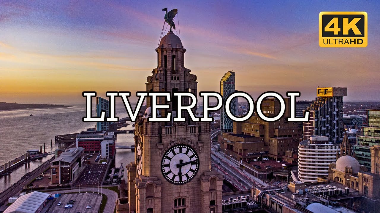 Liverpool, England 🇬🇧 | 4K Drone Footage
