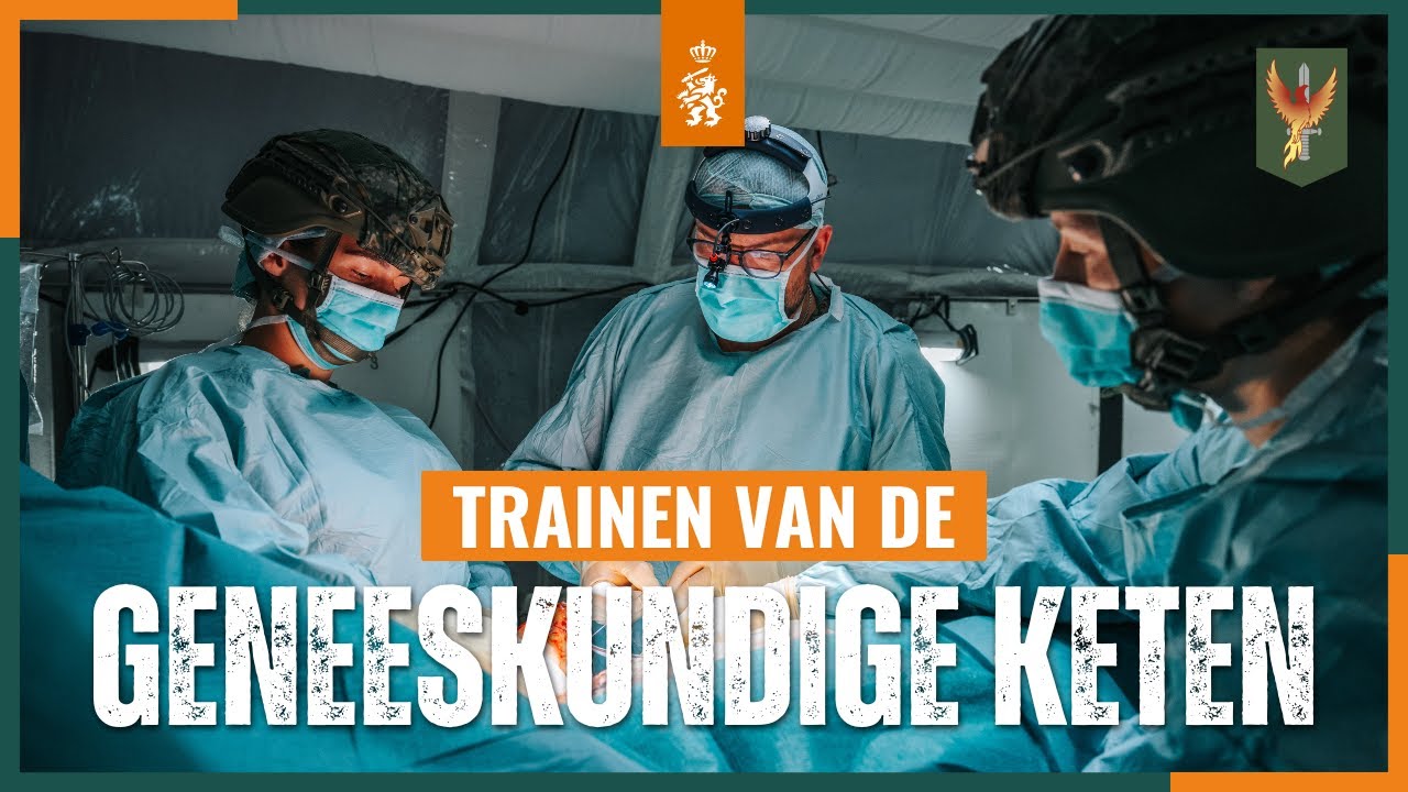 Zorg voor gewonden tijdens Ardent Lion 🦁 | Operationeel Ondersteuningscommando Land | #landmacht