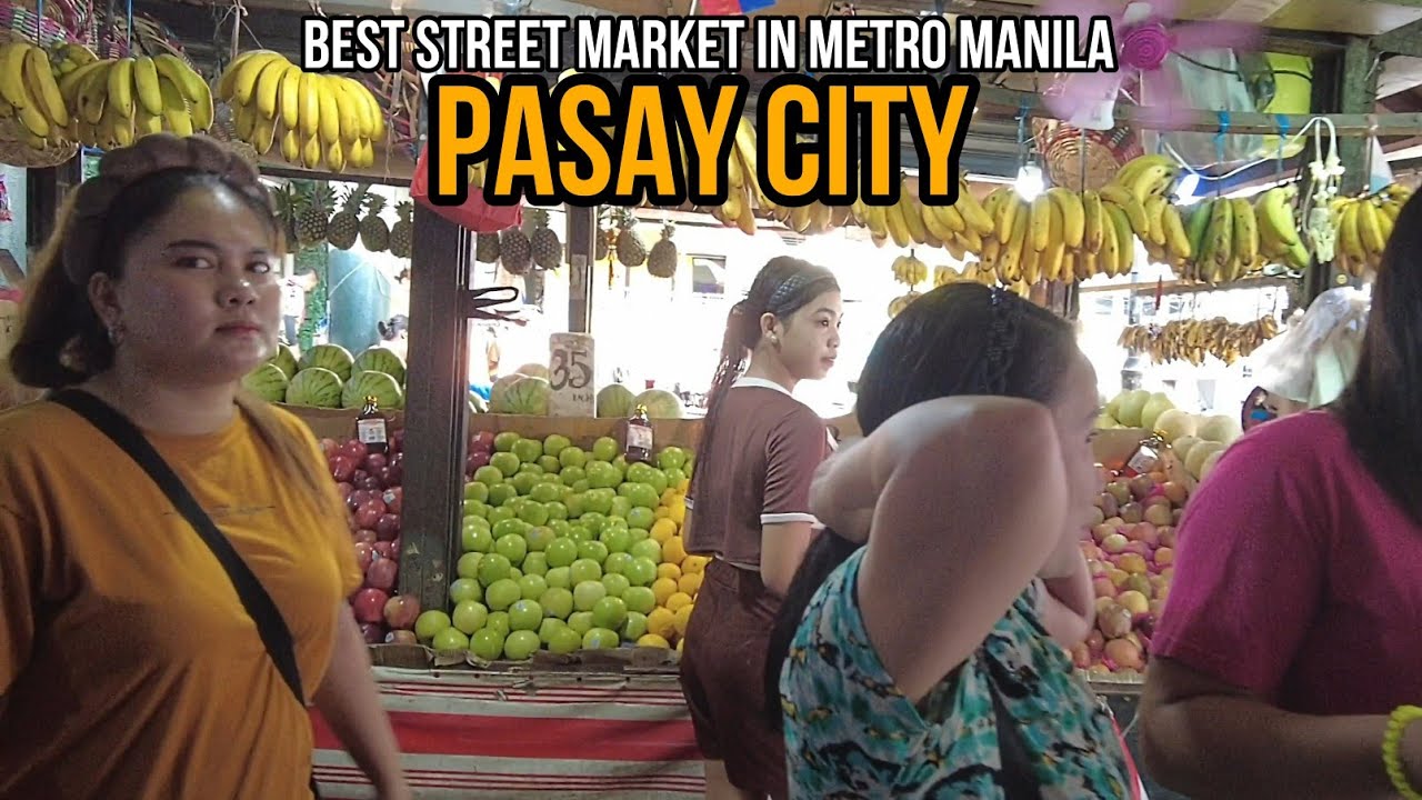 Real Street Scenes from LIBERTAD Pasay City | Philippines[4K] | Walking Tour at Market