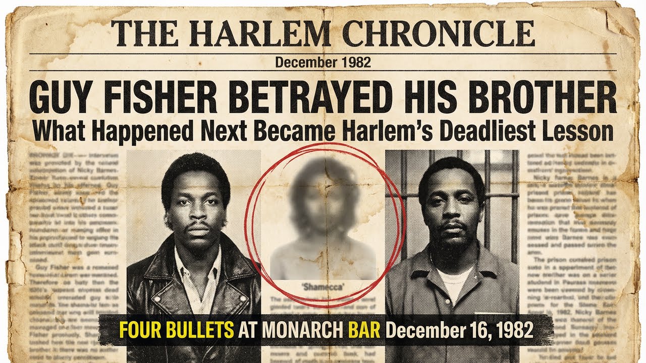 1982: Guy Fisher Took Nicky Barnes's Woman — Four Bullets Followed