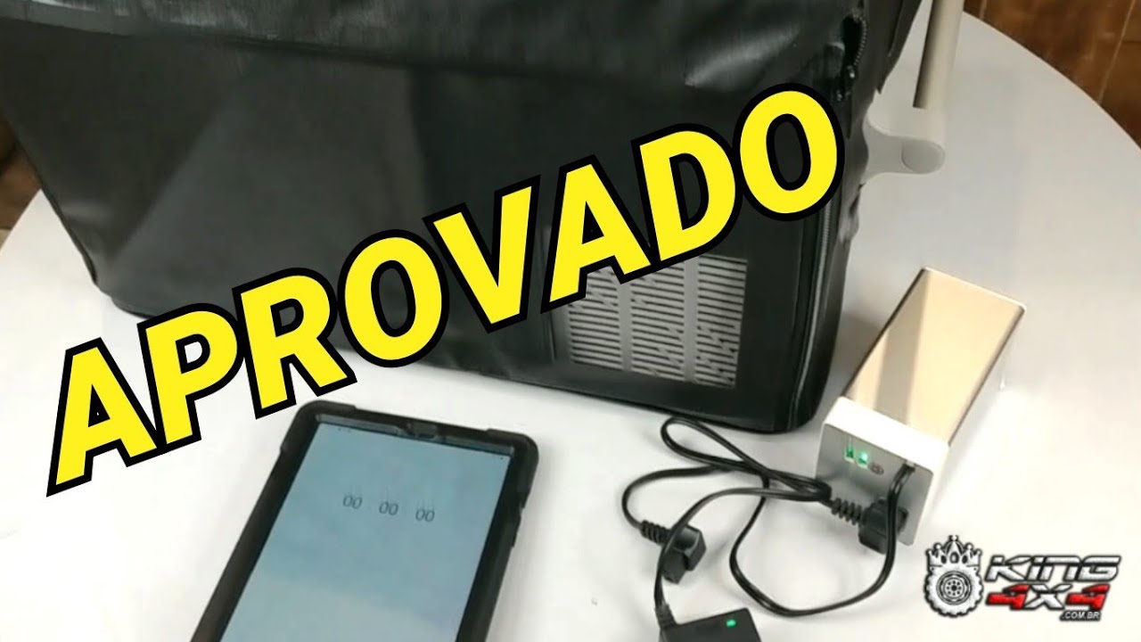Teste Powerbank Dreiha 15600 MAH em uso (Aprovado) @King4x4