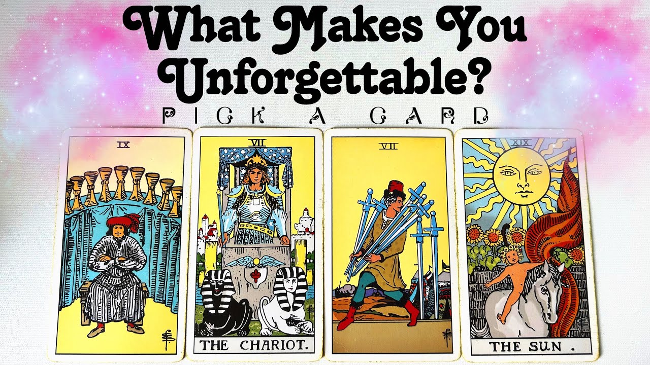 What Makes You Unforgettable? Let’s Take a Look Into Your Hidden Love Spell • Pick a Card ✨