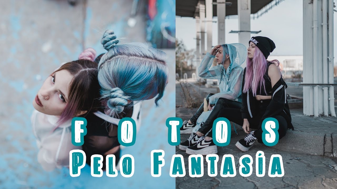 SESIÓN DE FOTOS PELO DE COLORES