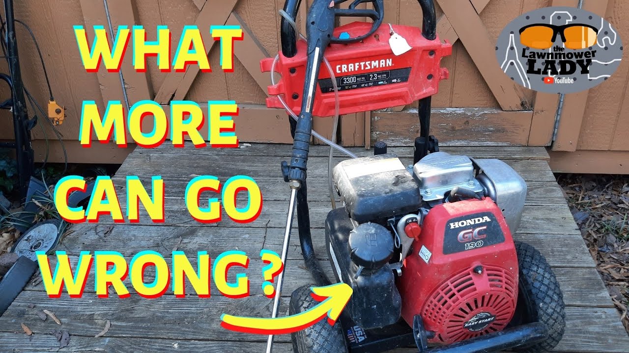 Honda GC190 - Carburetor Service and Tune-up Craftsman Pressure Washer