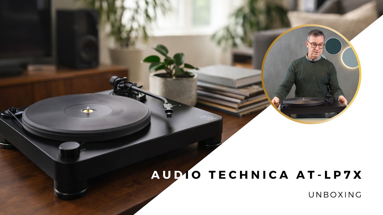 Audio Technica AT LP7X Unboxing