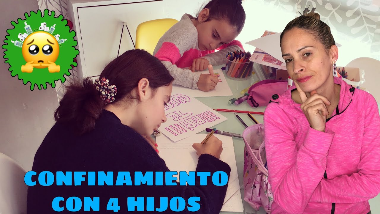 RUTINA EN CONFINAMIENTO DE UNA FAMILIA NUMEROSA!!!!!!