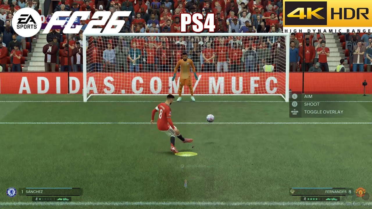 FC 26 Penalty Shootout Tension ⚽ | PS4 4K HDR | FP Good Game
