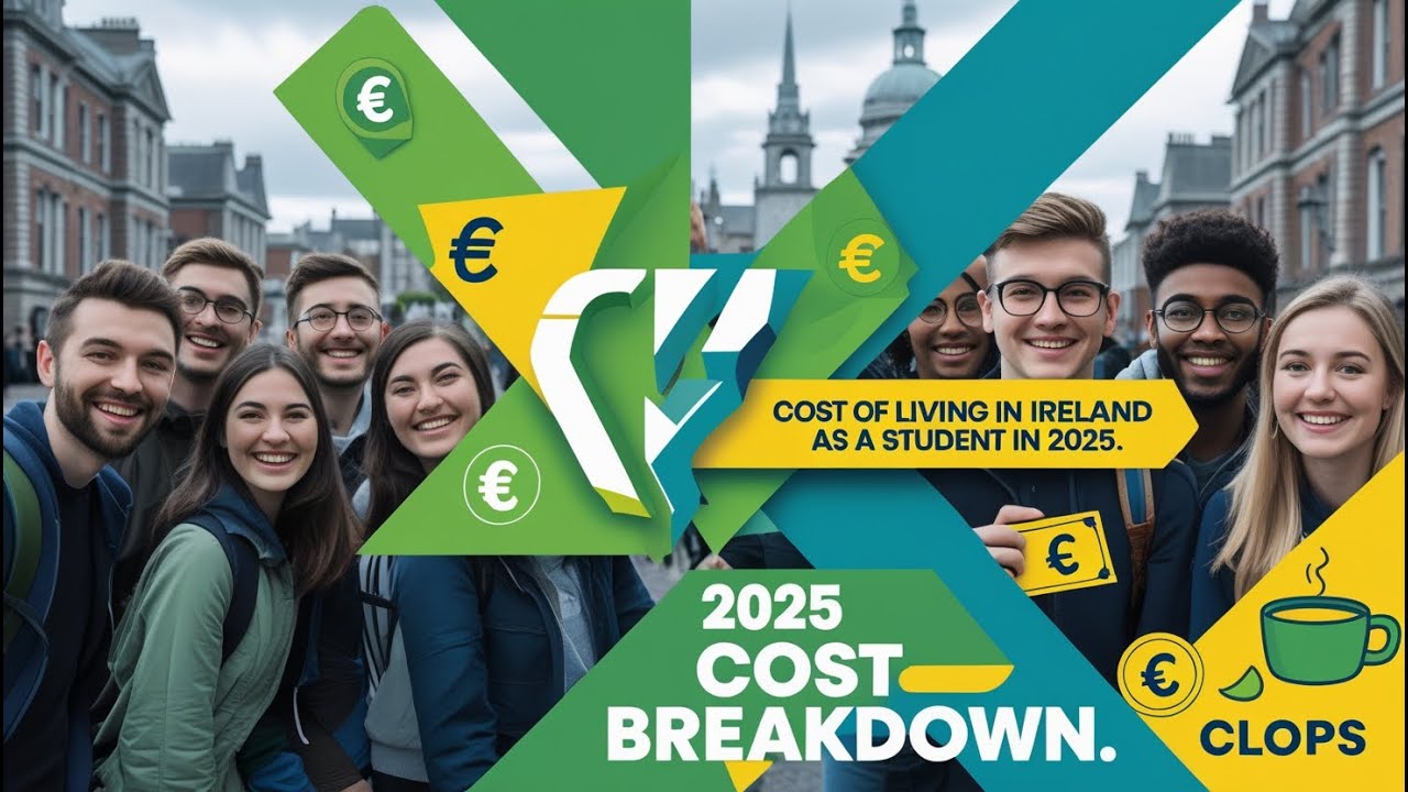 Ireland Cost of Living 2025: International Student Monthly Expenses (Full Breakdown!)