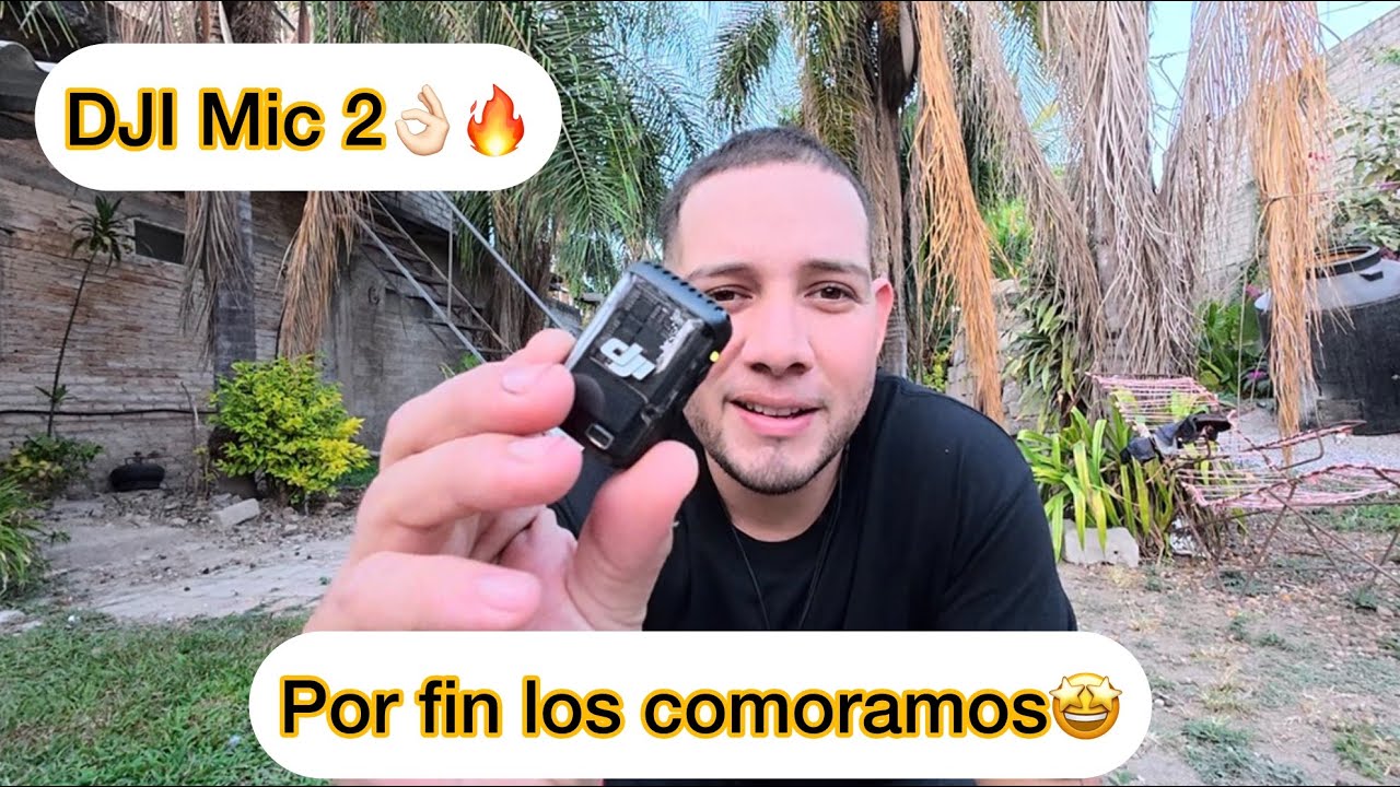 Probando Micrófonos DJI Mic 2 UNBOXING  ¿Aún valen la pena?🫣