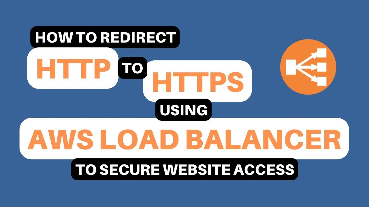 Redirect HTTP to HTTPS with AWS Load Balancer